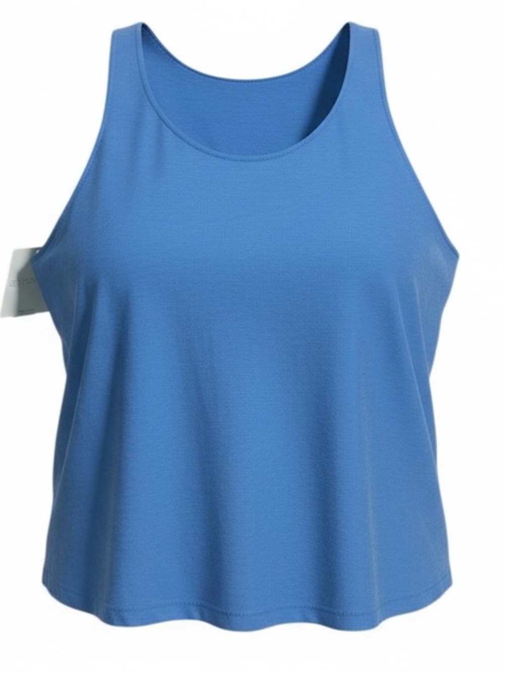Beyond Yoga Blue Racerback Crop Tank Sports Bra  Activewear Lounge 4X NWT